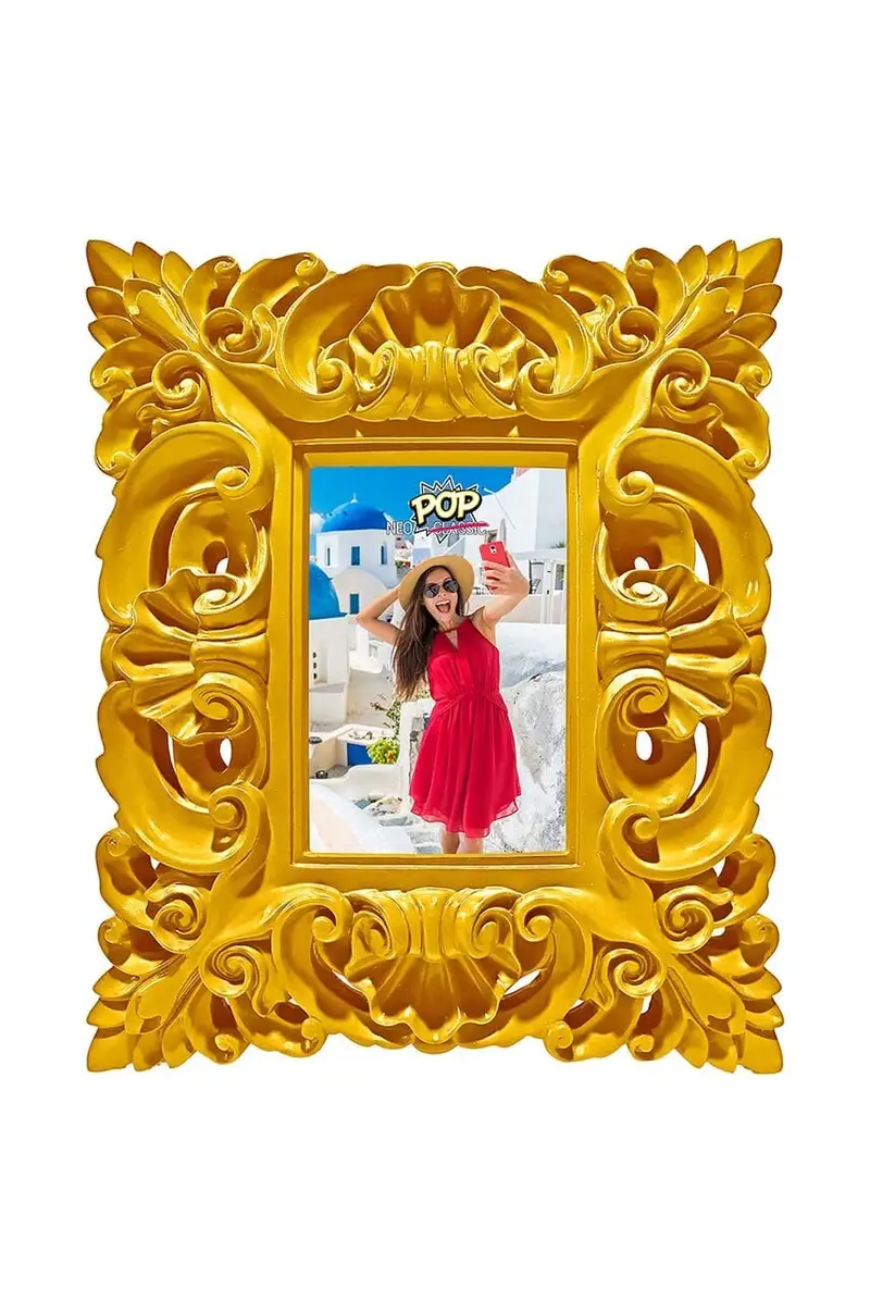 cornice portafoto 10 x 15 cm Giallo