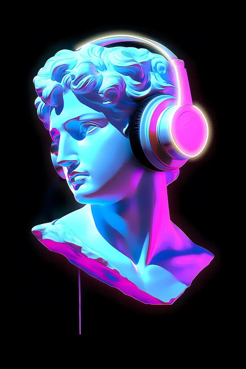 decorazione da parete a led LED Therapy 80 x 120 cm Multicolore