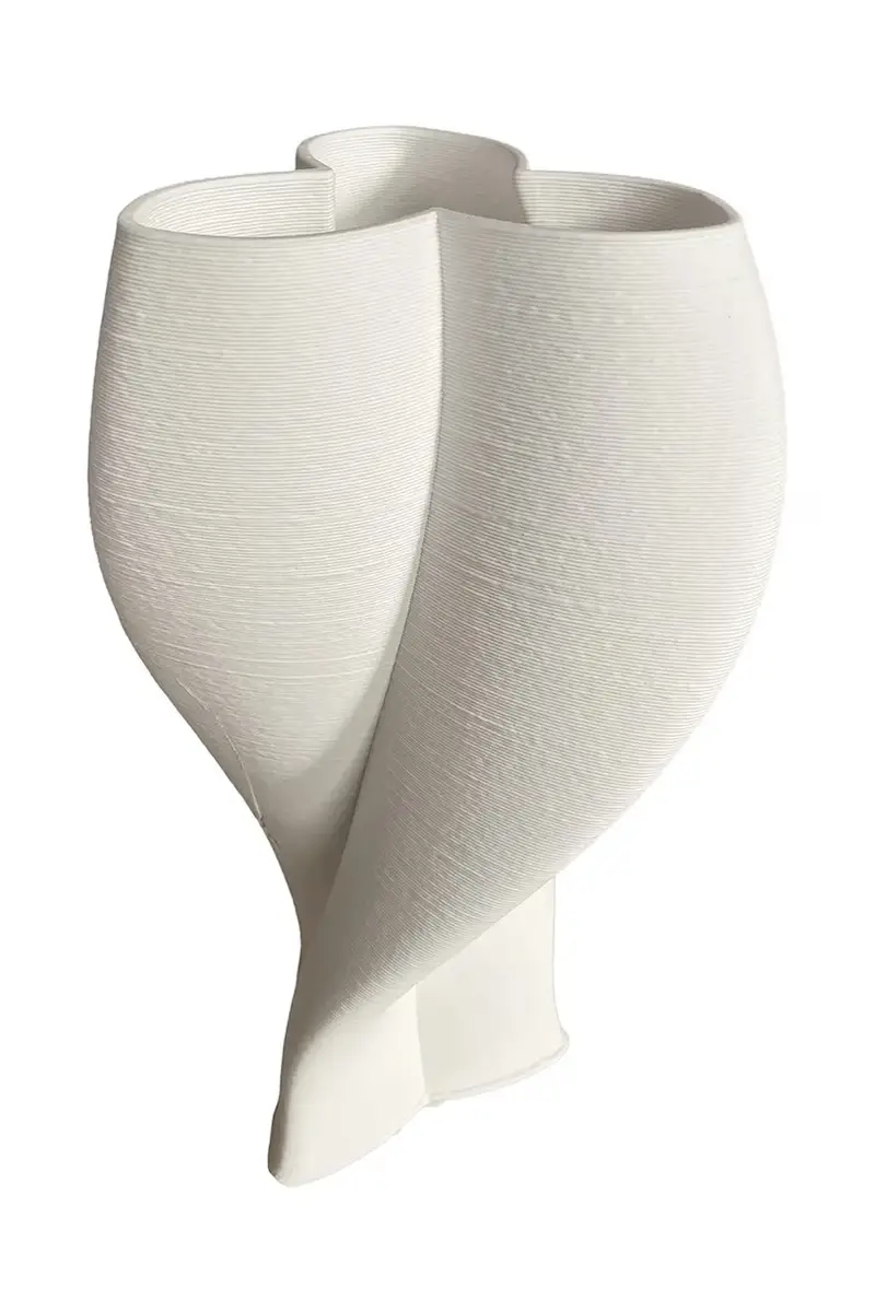 vaso decorativo Bianco M/32 cm