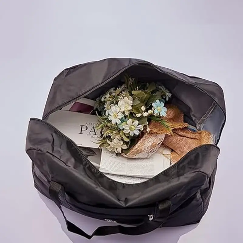 PALAMEA 40L Bagagli da viaggio pieghevoli Bagaglio a Mano Easyjet 45x36x20 Borsa Palestra Borse da viaggio Borsa da palestra per viaggi Sport Palestra nero miniatura 3