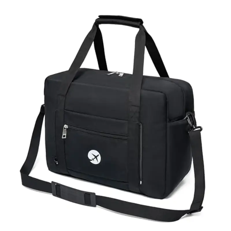 palamea Bagaglio a Mano 40x30x20 Wizzair, 25L Pieghevole Borsa da Viaggio Borsone da Cabinada Viaggio Borsa per Aereo