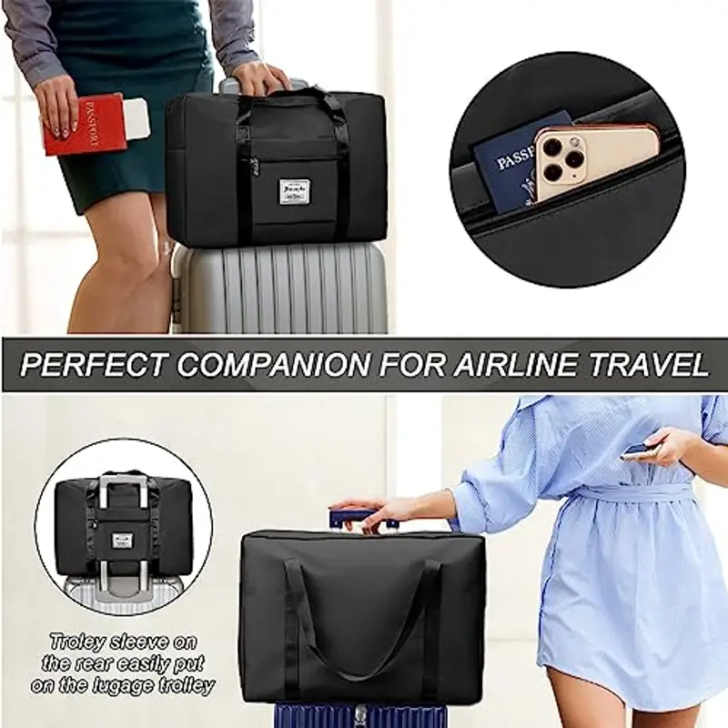 Palamea Borsone da viaggio Nero 1919101 miniatura 3