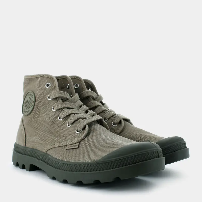 Palladium Scarponcini Uomo Verde 2965581 miniatura 2