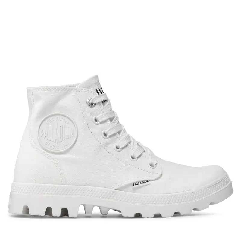 Scarponcini Palladium Pampa Hi Mono U 73089-116-M Bianco