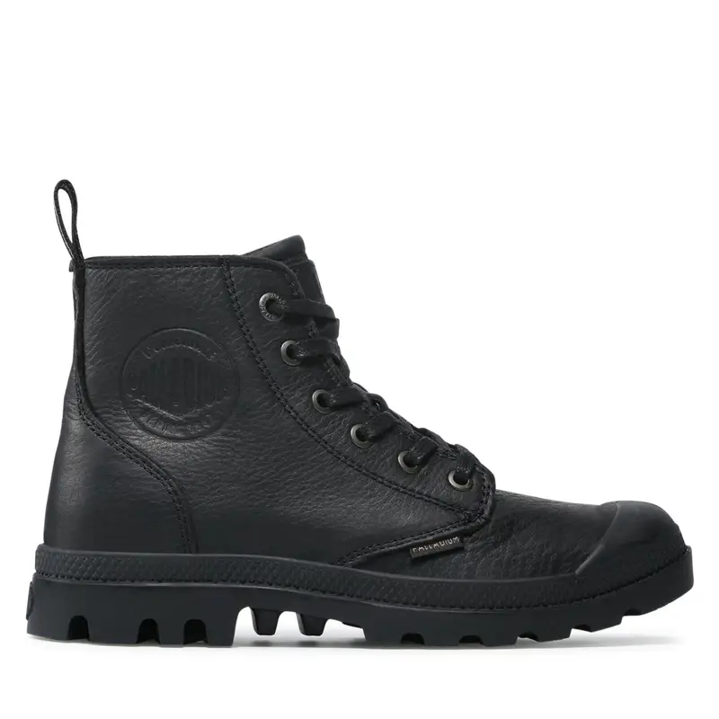 Scarponcini Palladium Pampa Zip Lth Ess 76888-008-M Nero