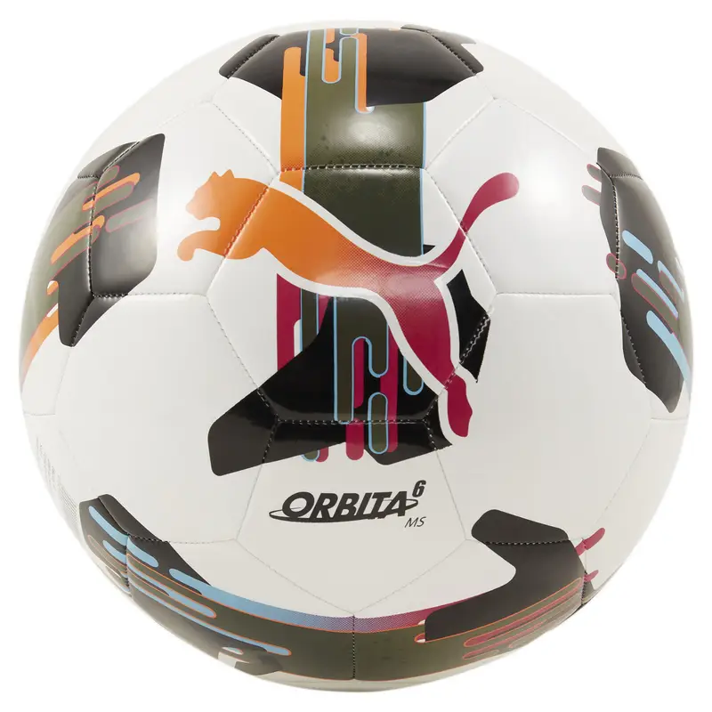 Pallone da calcio Orbita 6 PUMA White Multicolor |  Puma