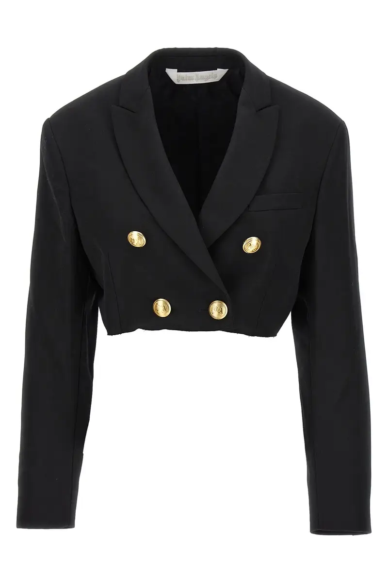 Blazer Crop Nero