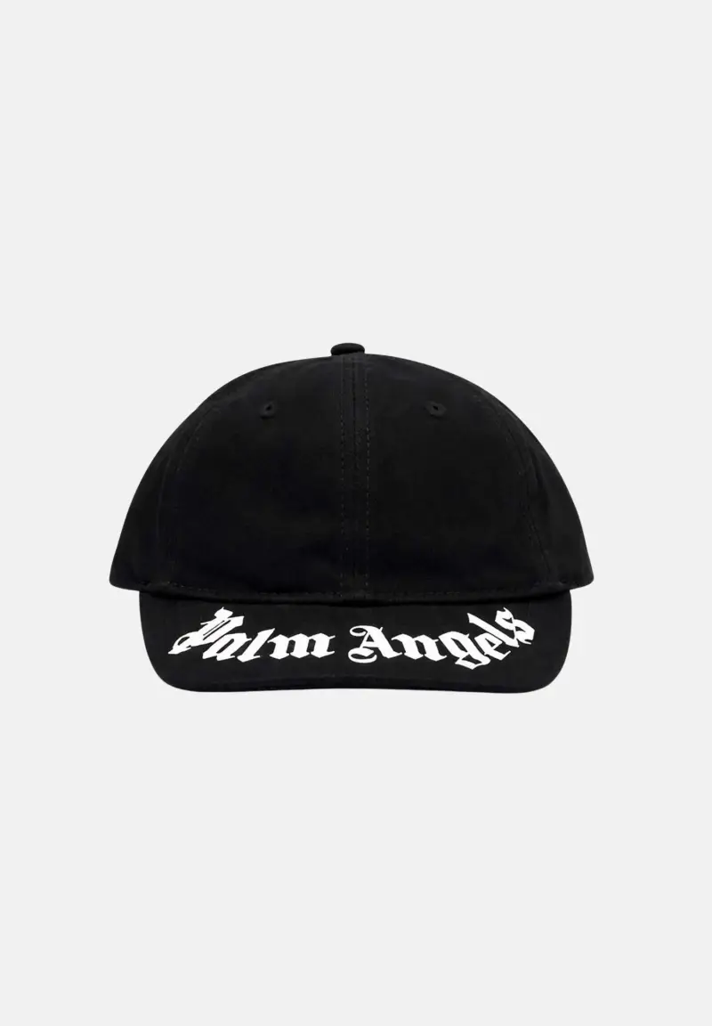 Cappello con visiera nero per uomo e donna rifinito da logo