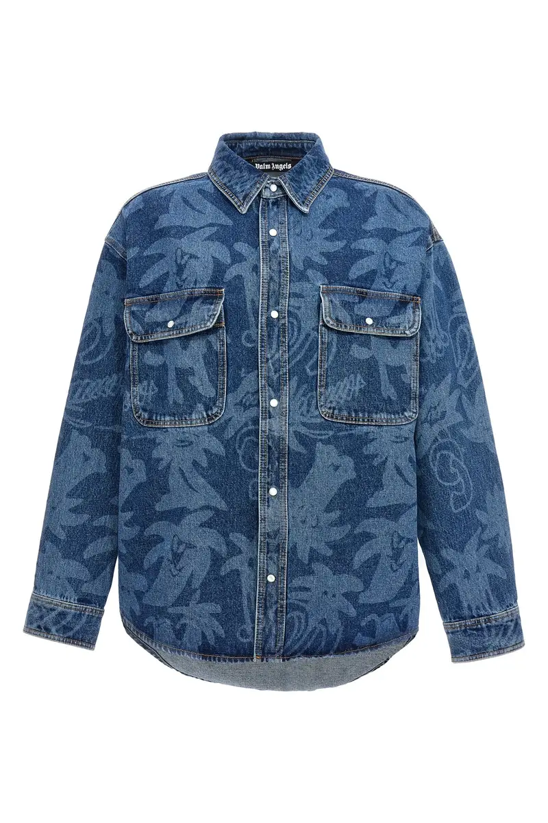 Giacca Palmity Allover Laser Blu