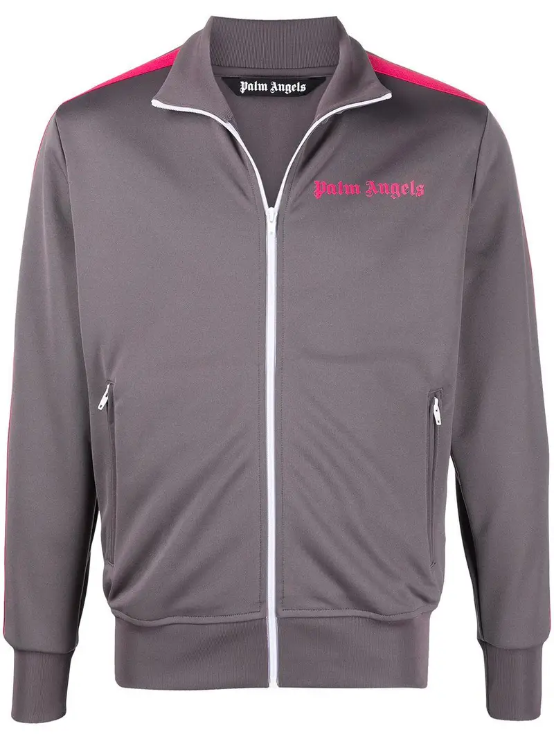 grey Dark Grey Magenta College Track Grigio