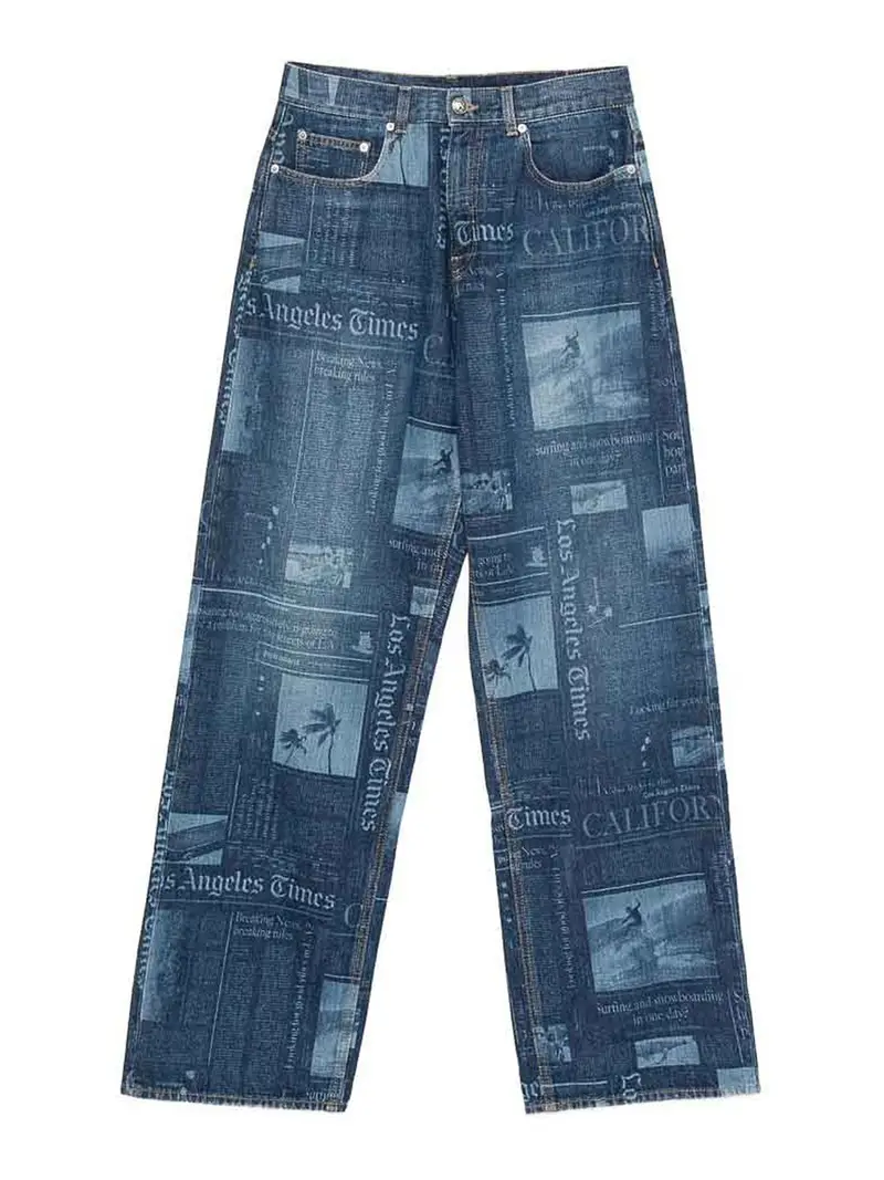 Palm Angels Jeans Blu 3382174