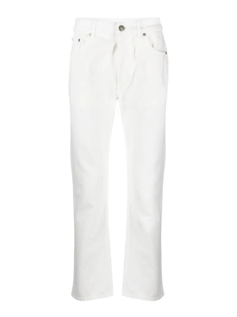 Palm Angels Jeans Bianco 3994894