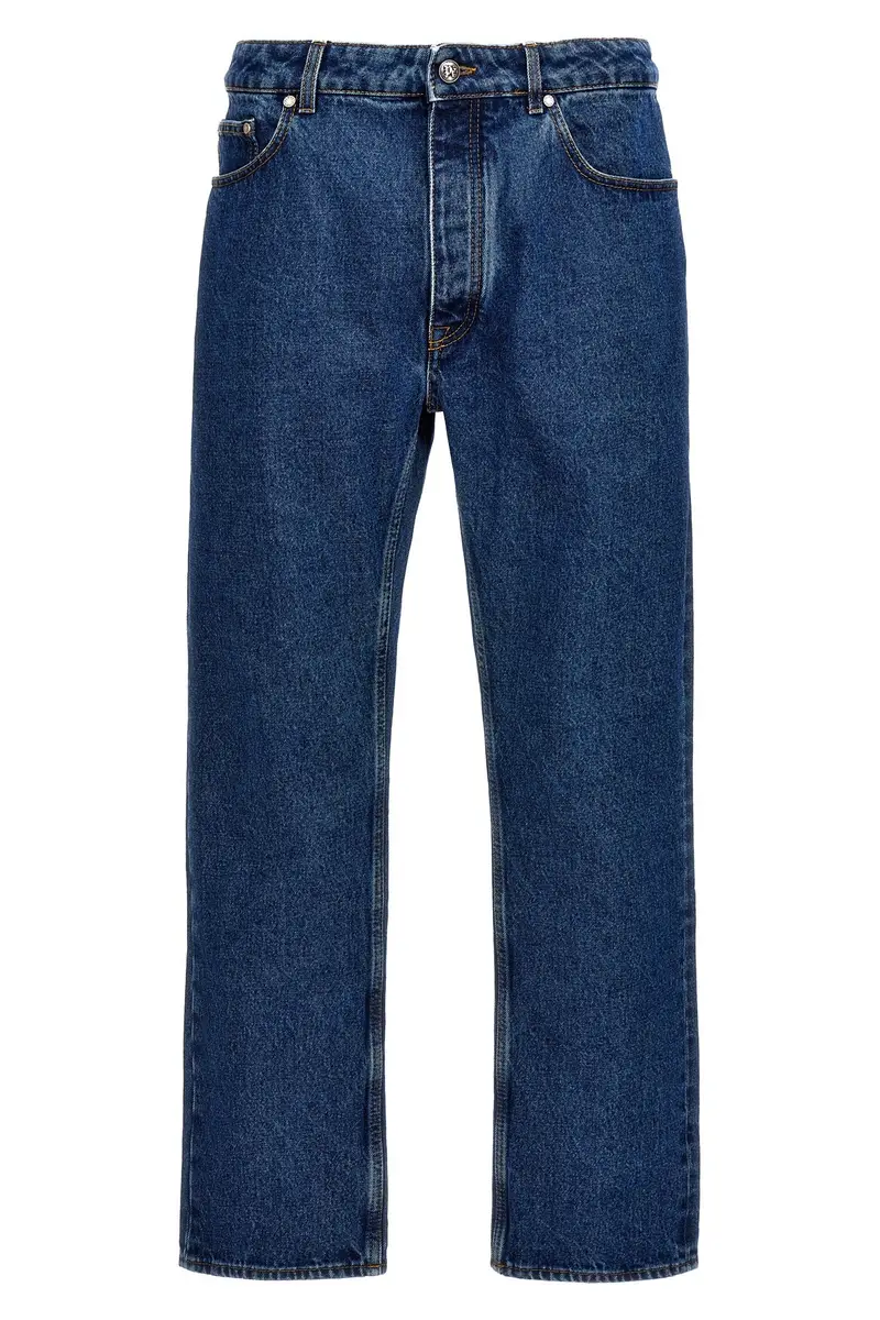 Jeans Lw Monogram Blu