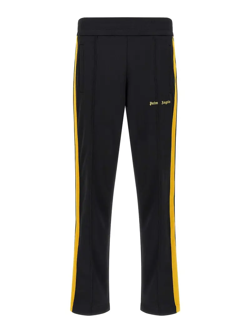 Joggers per binario del logo classico Nero