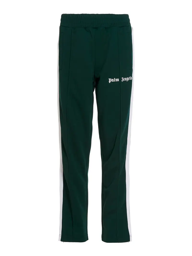 Joggers Track Logo Verde