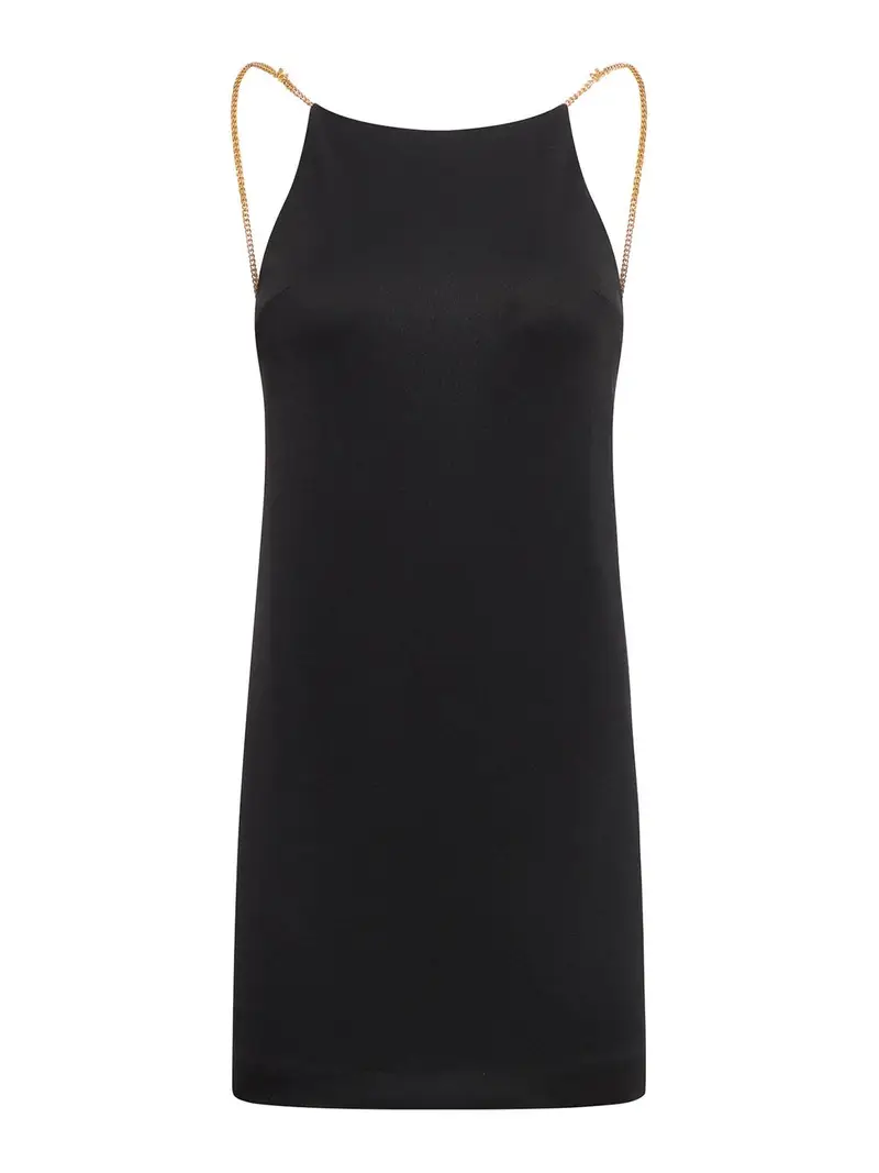 Mini abito in jersey Nero