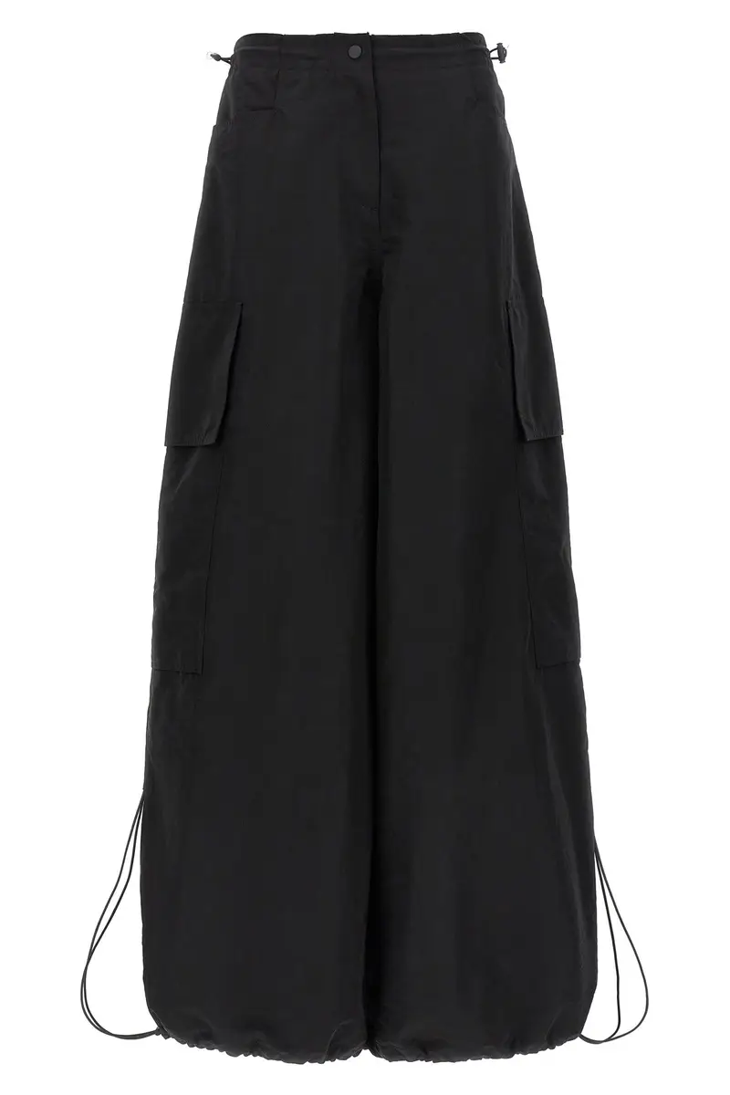 Pantalone Parachute Nero