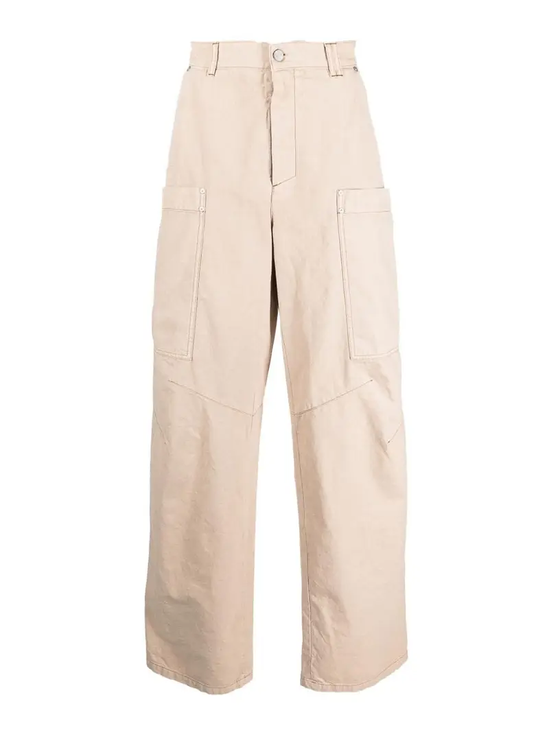 Palm Angels Pantaloni cargo Beige 3254008