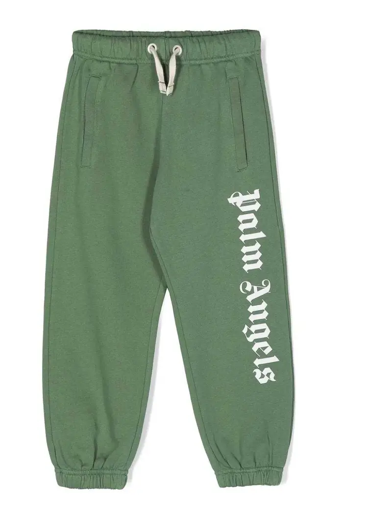 Pantaloni della tuta classici con logo over Verde