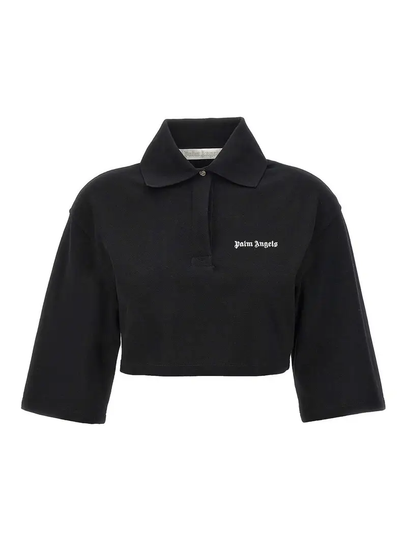 Palm Angels Polo Nero 3315556