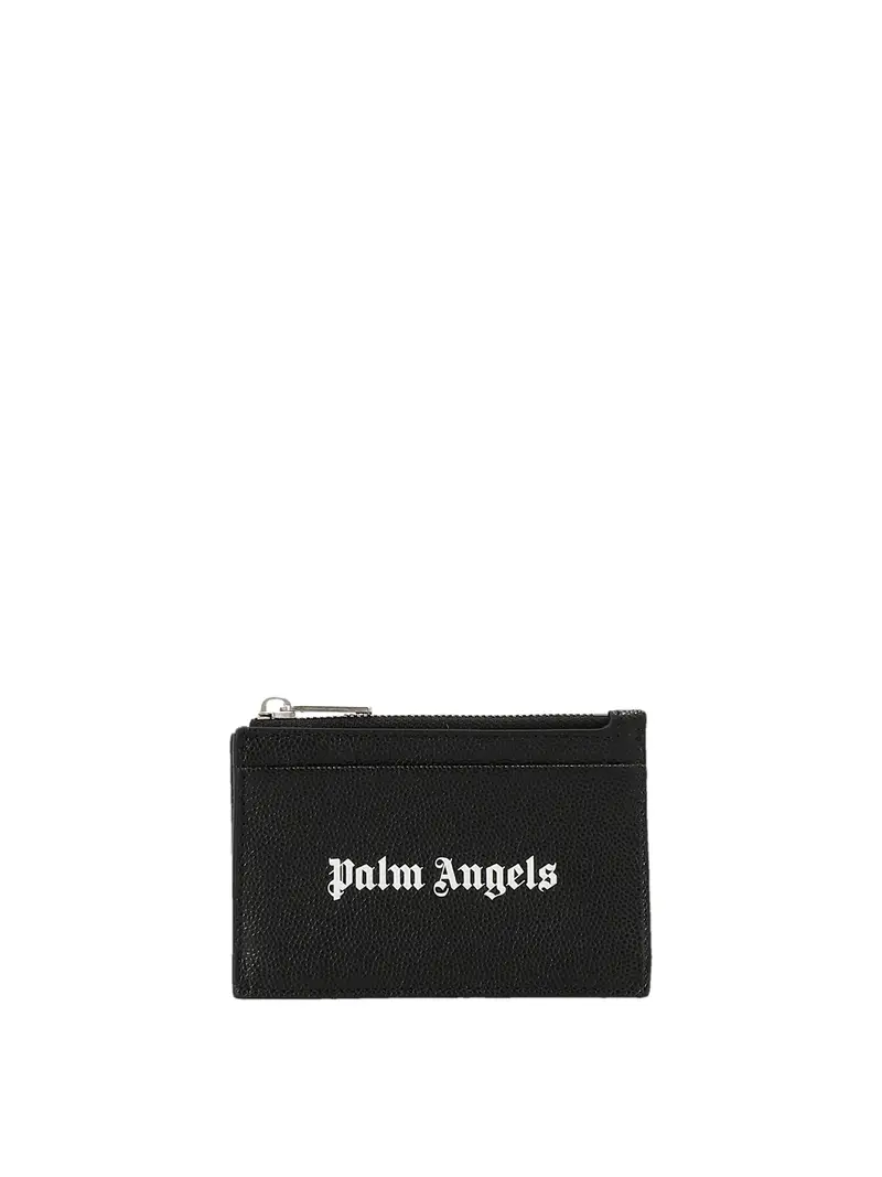 Portacarte con logo Bianco