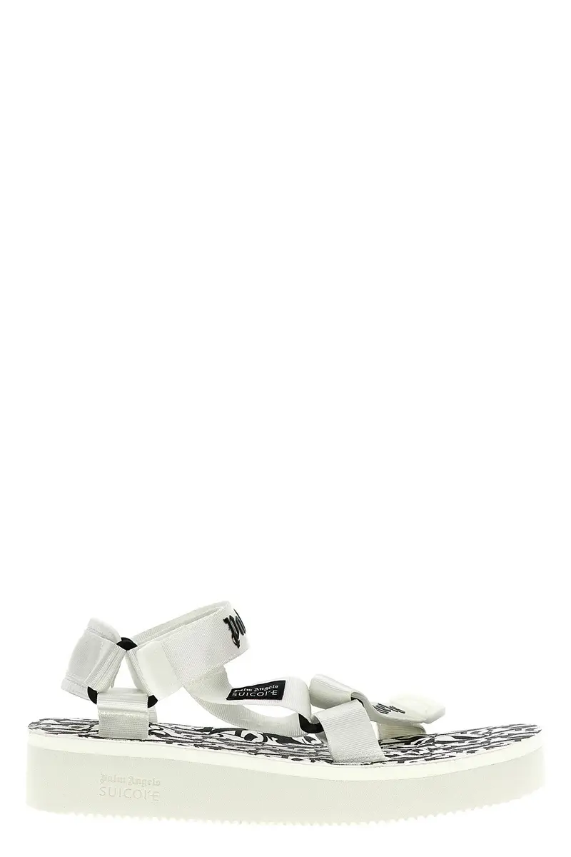 Sandalo Depa Palm Angels X Suicoke Bianco