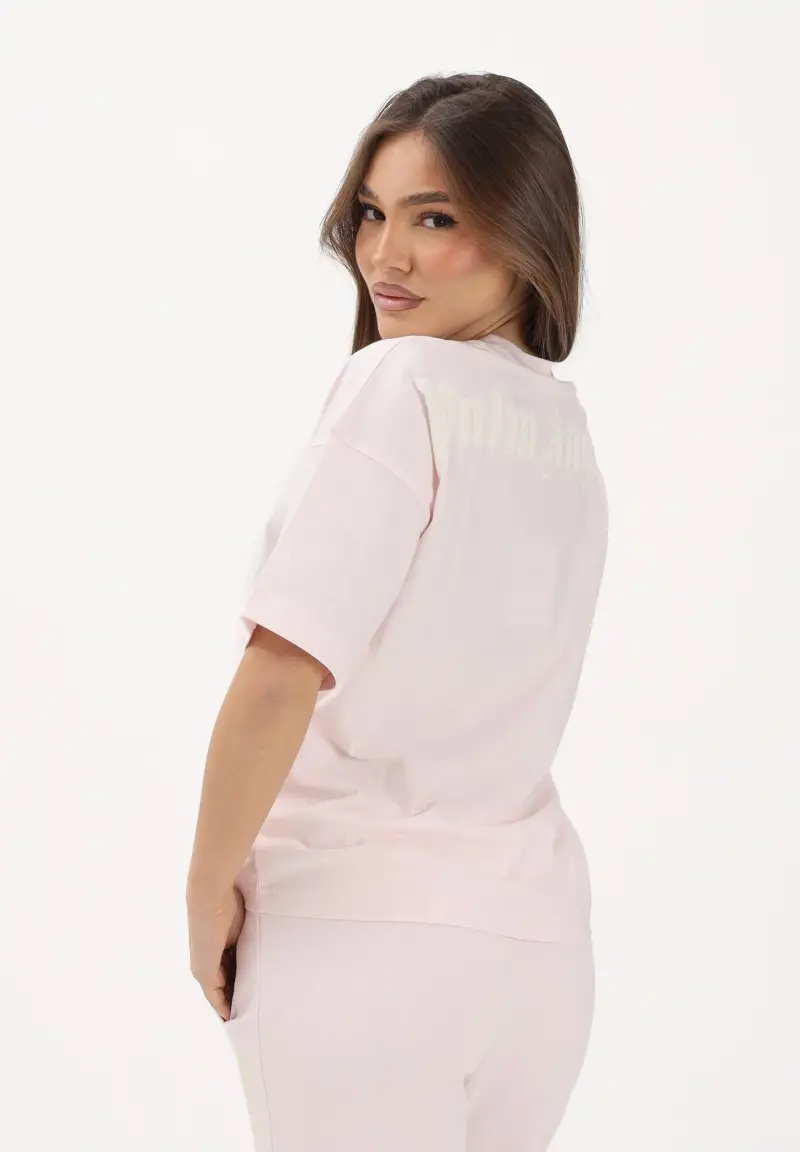 Palm Angels T-shirt Donna Rosa 4323853 miniatura 2