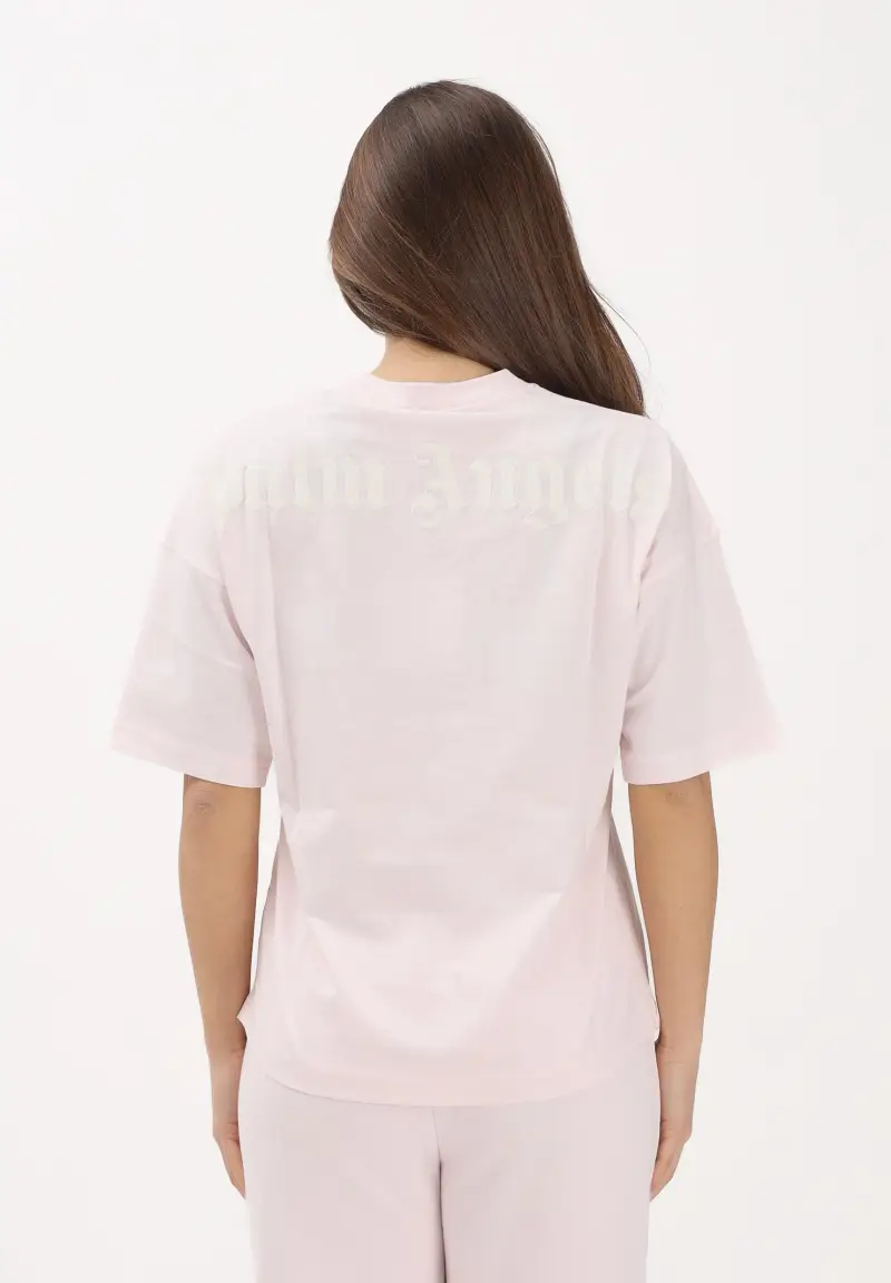 Palm Angels T-shirt Donna Rosa 4323853 miniatura 3