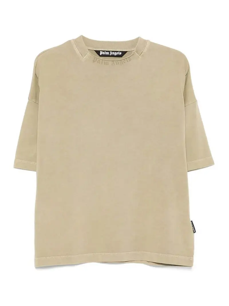 Palm Angels T-shirt Verde 4009919