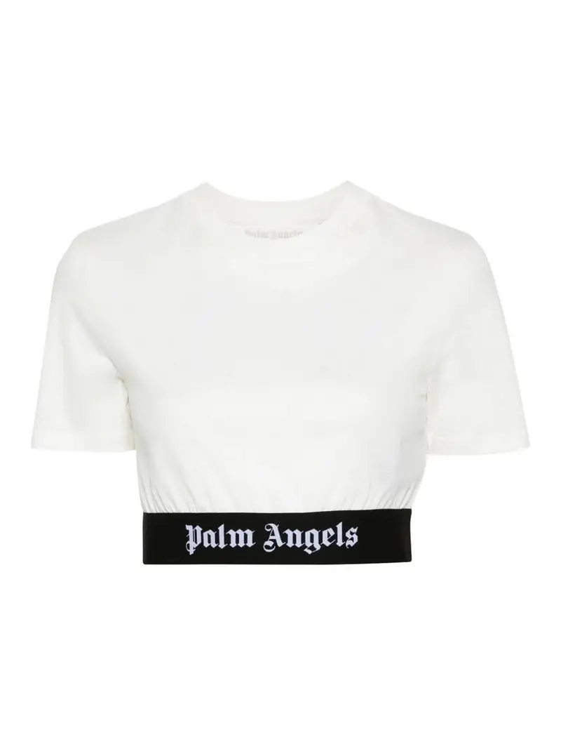 Palm Angels T-shirt Bianco 3854571