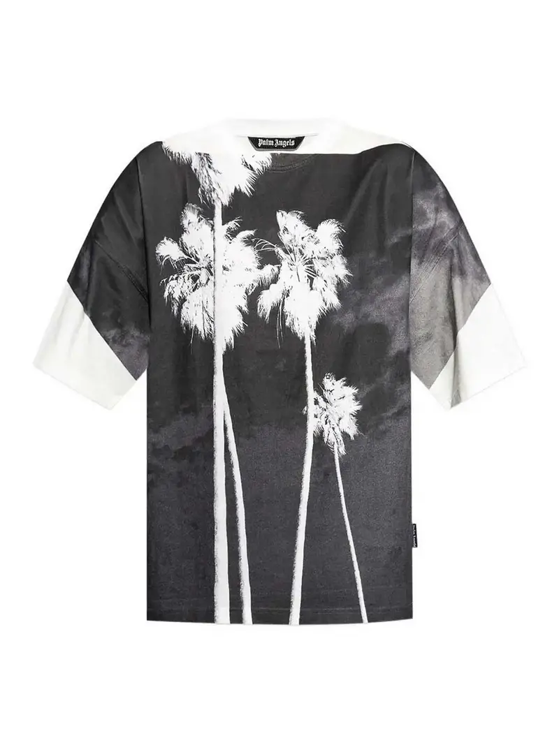 Palm Angels T-shirt Nero 4013669
