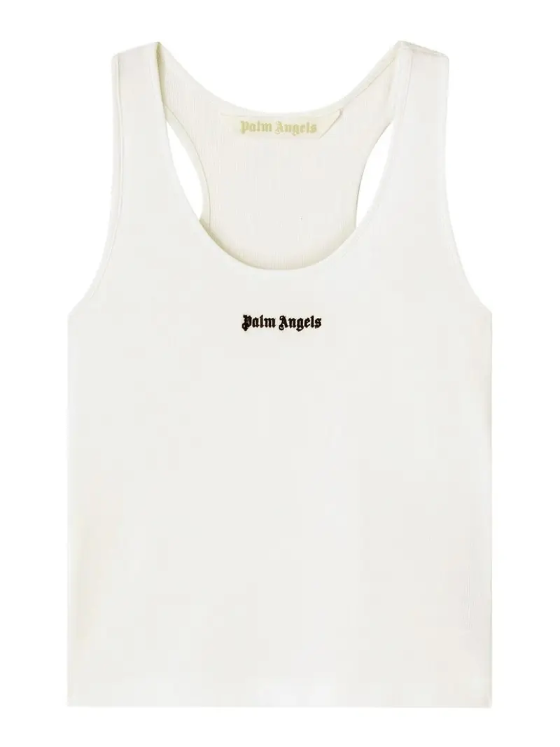 Palm Angels Top Bianco 3994963