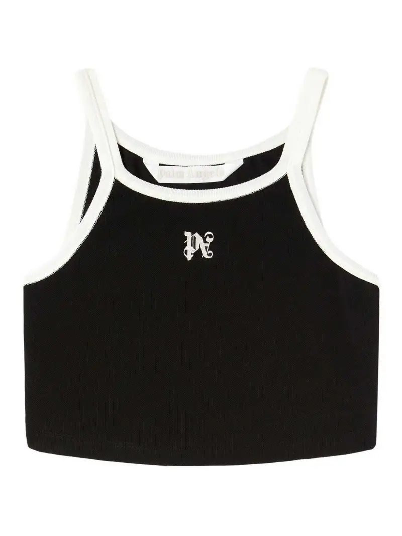 Palm Angels Top Nero 3315428