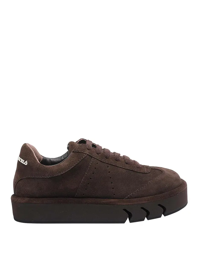 Aine Suede Sneakers Marrone