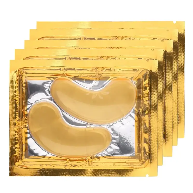Cerotti per gli occhi Paloma Beauties Crystal Gold (x10)