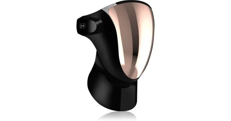 Professional Black Gold maschera perfezionatrice a LED per viso e collo 1 pz