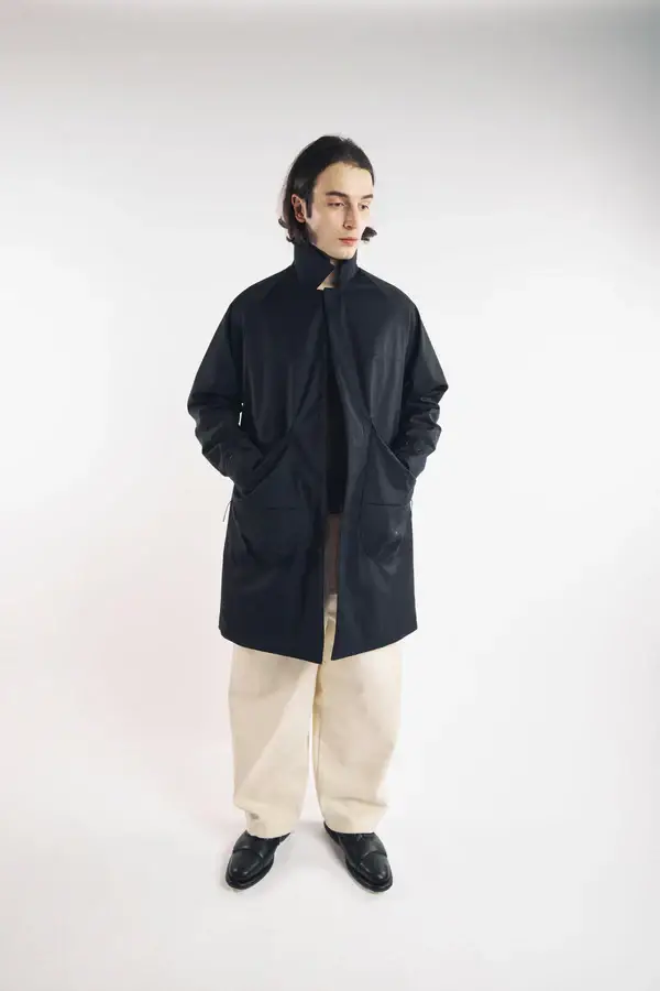 Cappotto ragu blu antipioggia miniatura 2