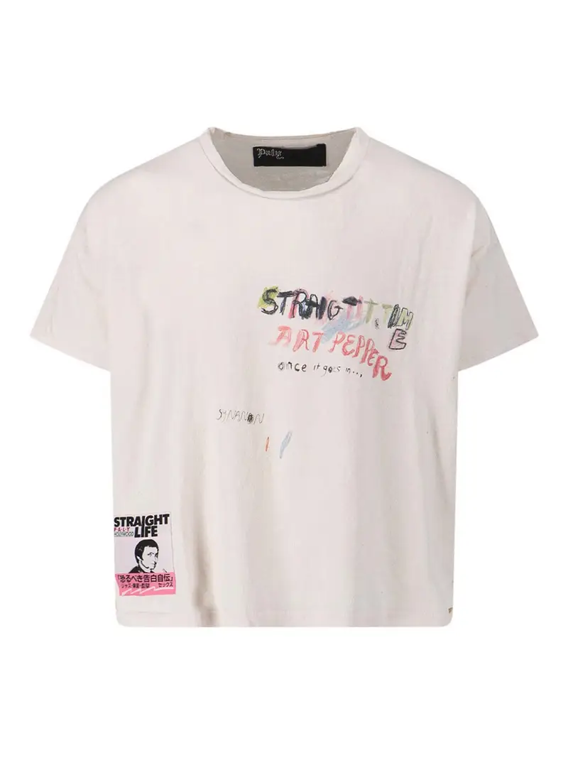 Paly T-shirt Bianco 4201949