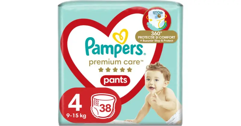 Premium Care Pants Maxi pannolini a mutandina usa e getta 9-15 kg 38 pezzi