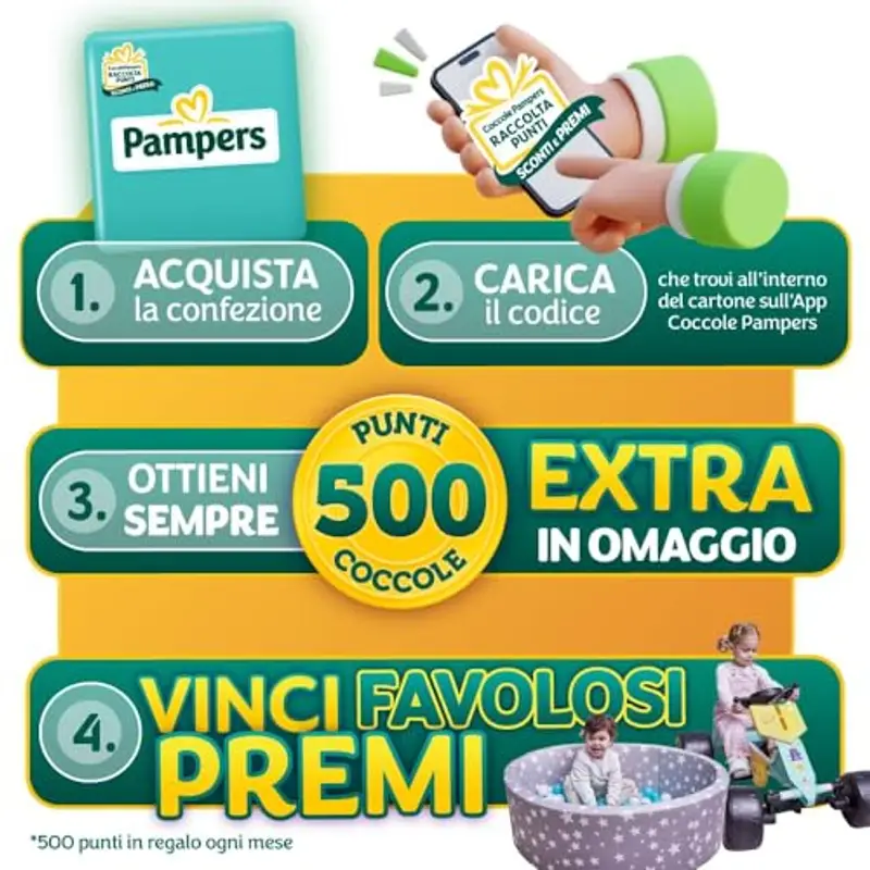 Pampers Progressi Mutandino XXL, 60 Pannolini, Taglia 7 (17+ Kg) miniatura 2