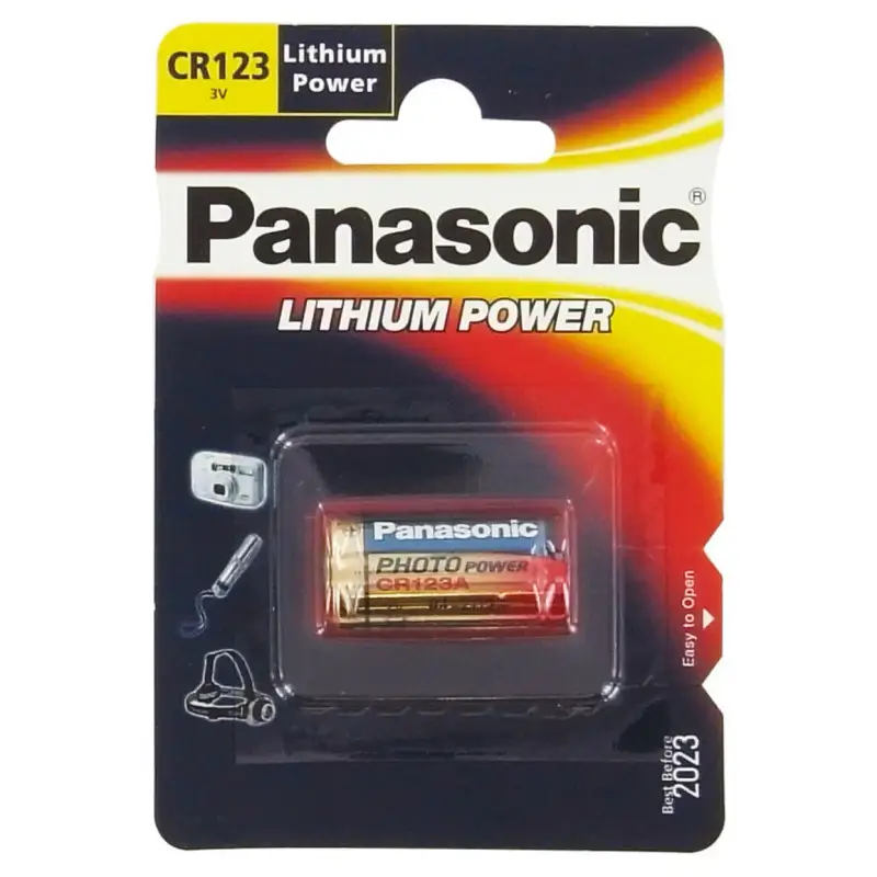 Batteria Panasonic CR123