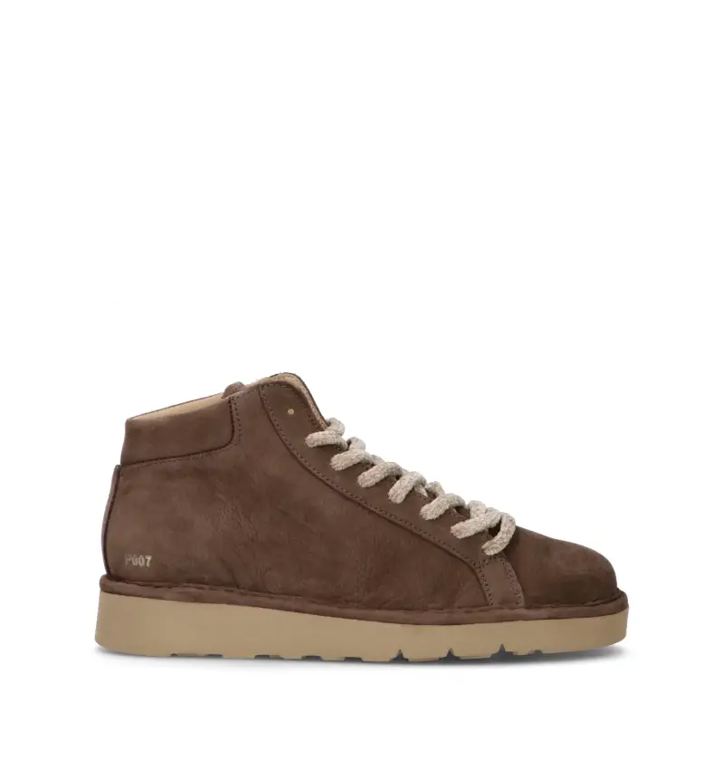 Panchic Polacco uomo marrone in nabuk