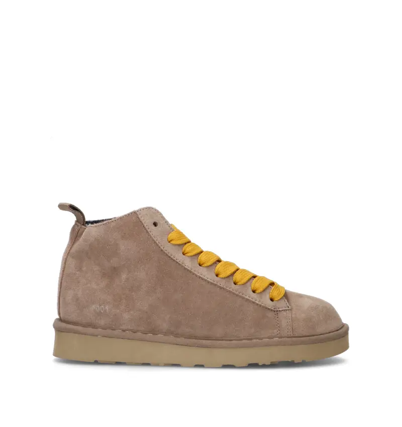 Sneaker donna taupe in suede Vario