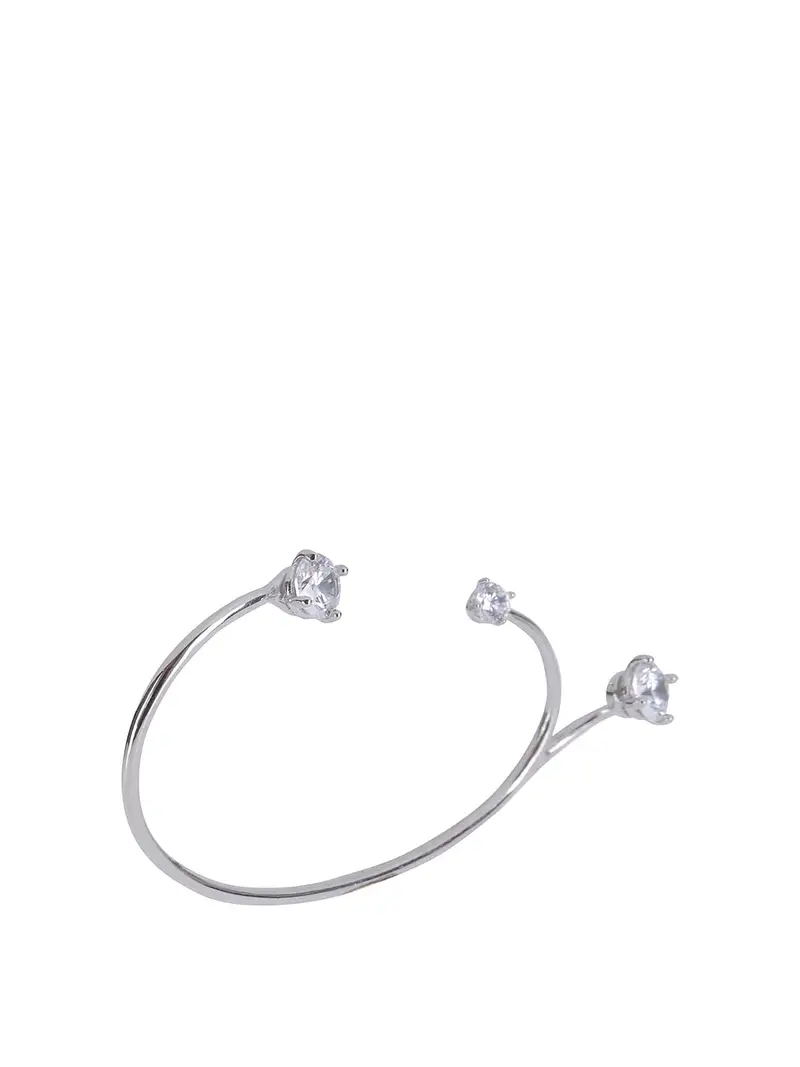 Auricolare a tre punti Argento