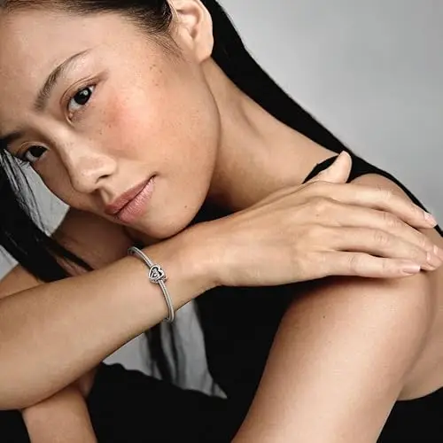 Pandora 790800C00 Charm Cuori Infiniti miniatura 2