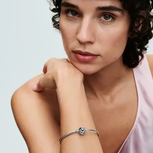 Bracciale Pandora con Chiusura a Cerchio Eterno 593229C01 miniatura 2