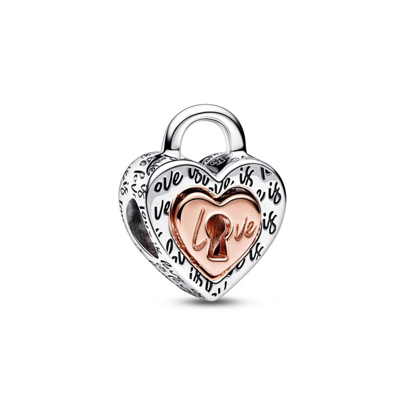 PANDORA Charm Cuore Diviso