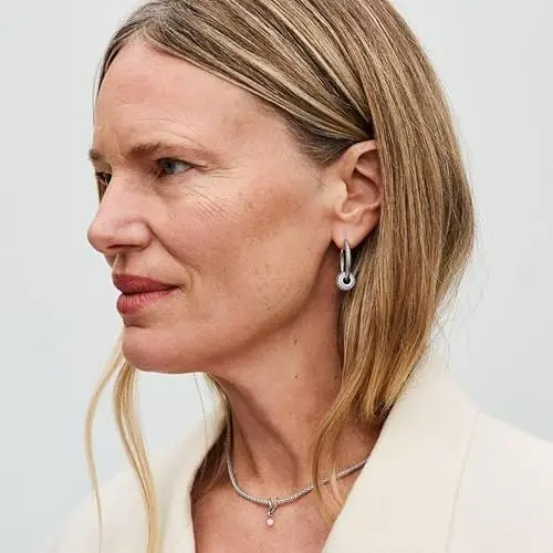 Pandora Charm Moments 783242C01 cuore bicolore miniatura 3