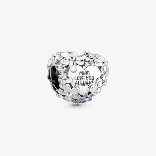 Charm Pandora Cuore Floreale 791155C01