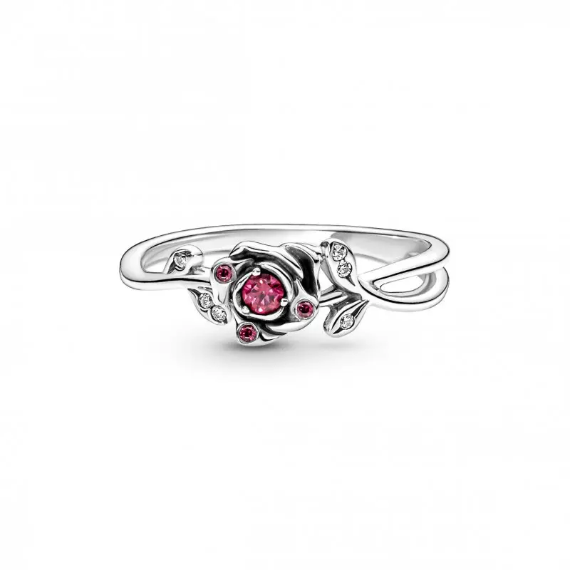 Disney, La Bella e la Bestia, Anello Rosa Incantata miniatura 2